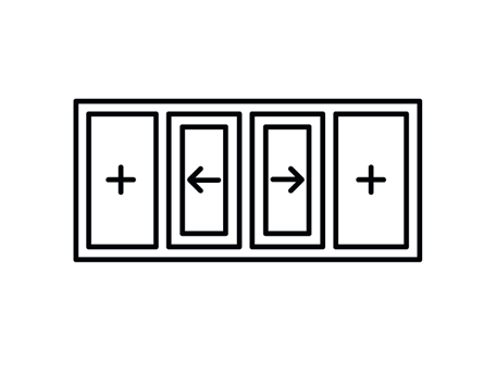 4-delig stolp